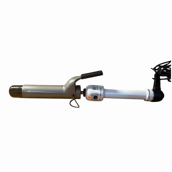 Hot Tools Diamond Platinum Salon Curling Iron - 1 1/4" HTP06 Pearl 280 - 450° - Picture 2 of 11